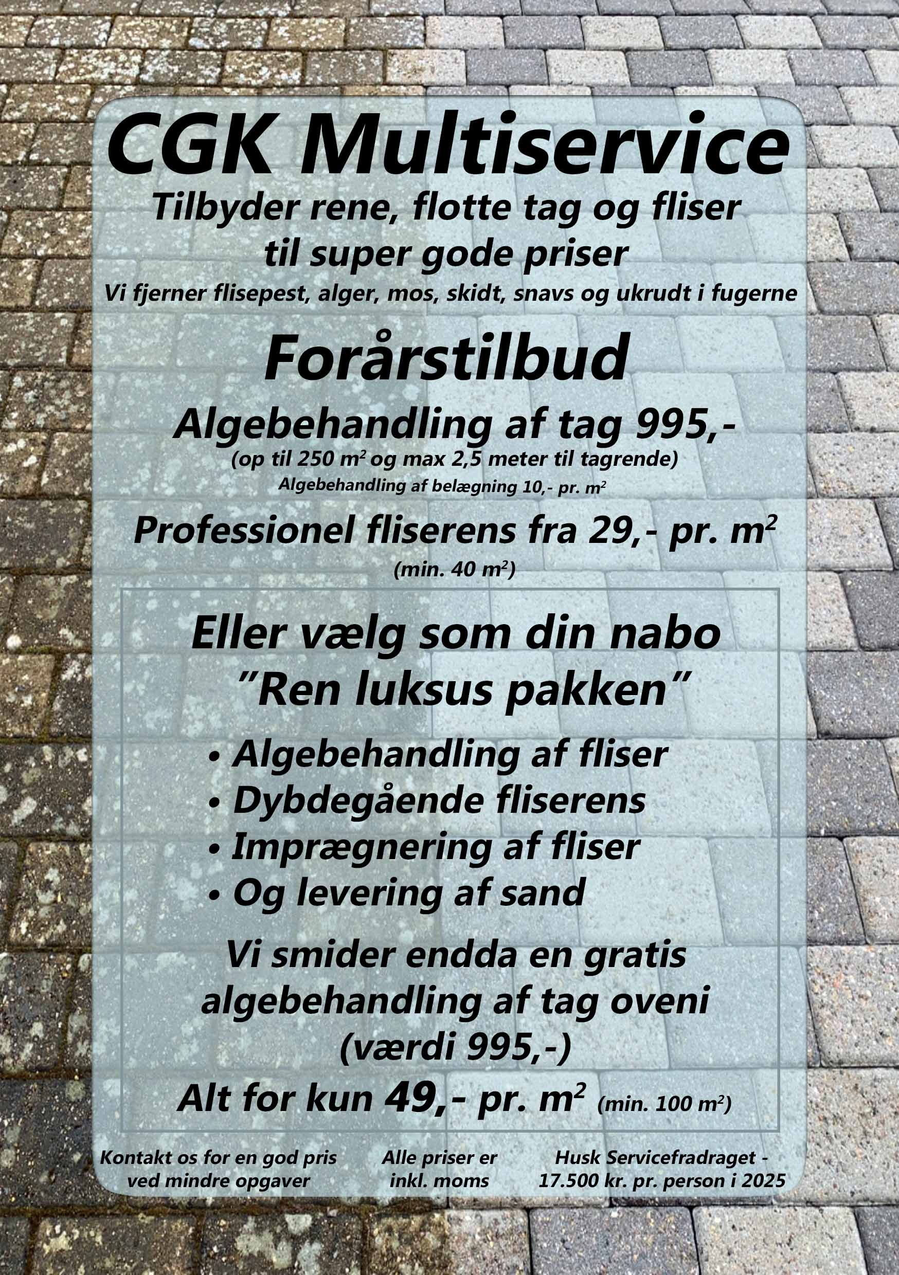 Forårstilbud Algebehandling
